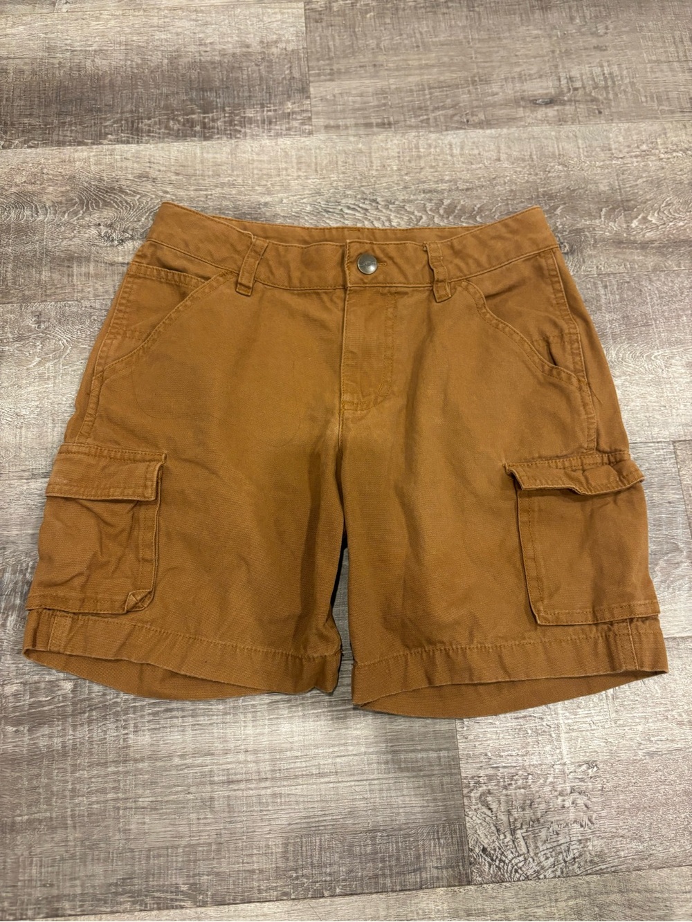 Carhartt Kids Cargo Shorts in Brown